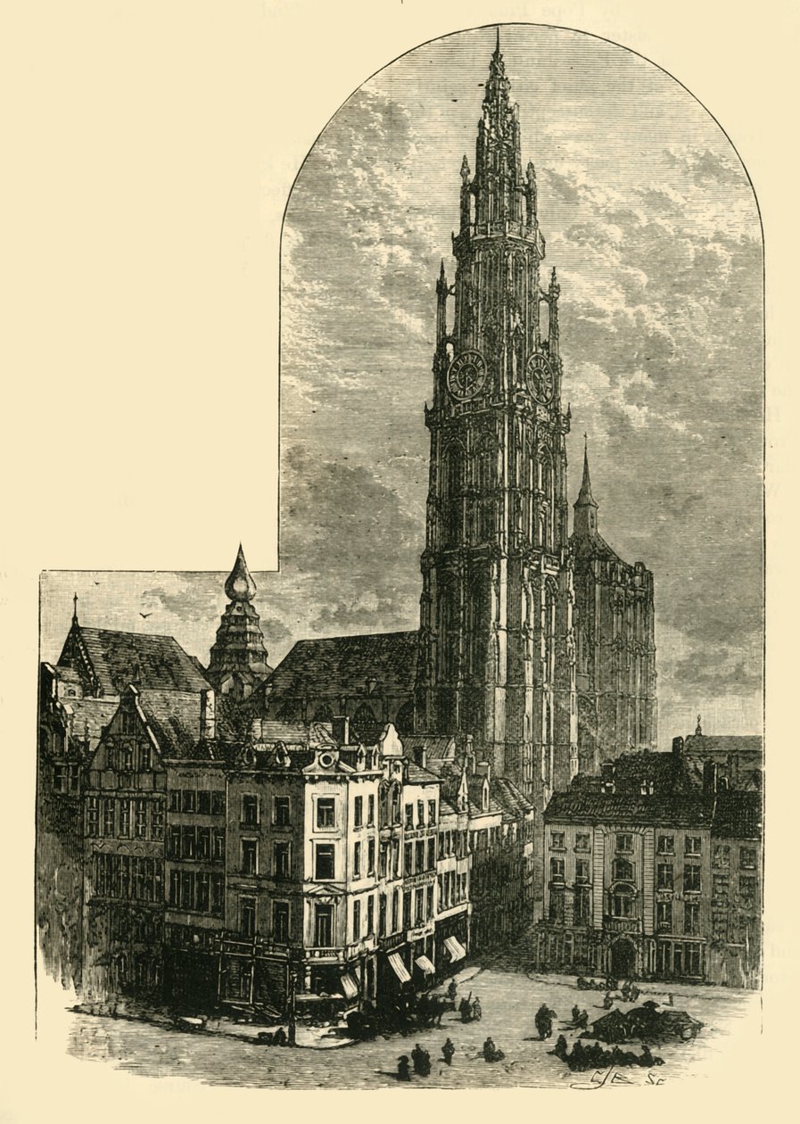 Szűzanya, Antwerpen, 1890. alkotó: Unbekannt