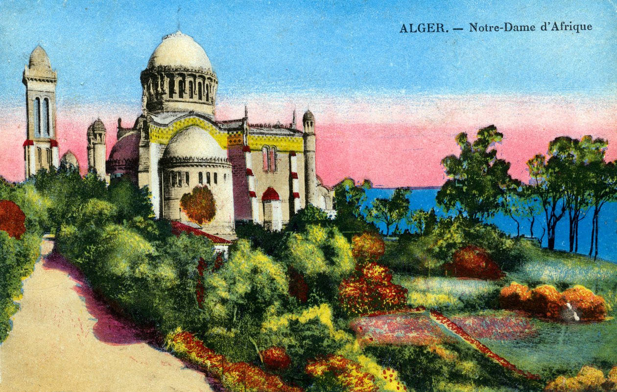 Notre Dame dAfrique, Algír, Algéria, XX. század eleje alkotó: Unbekannt