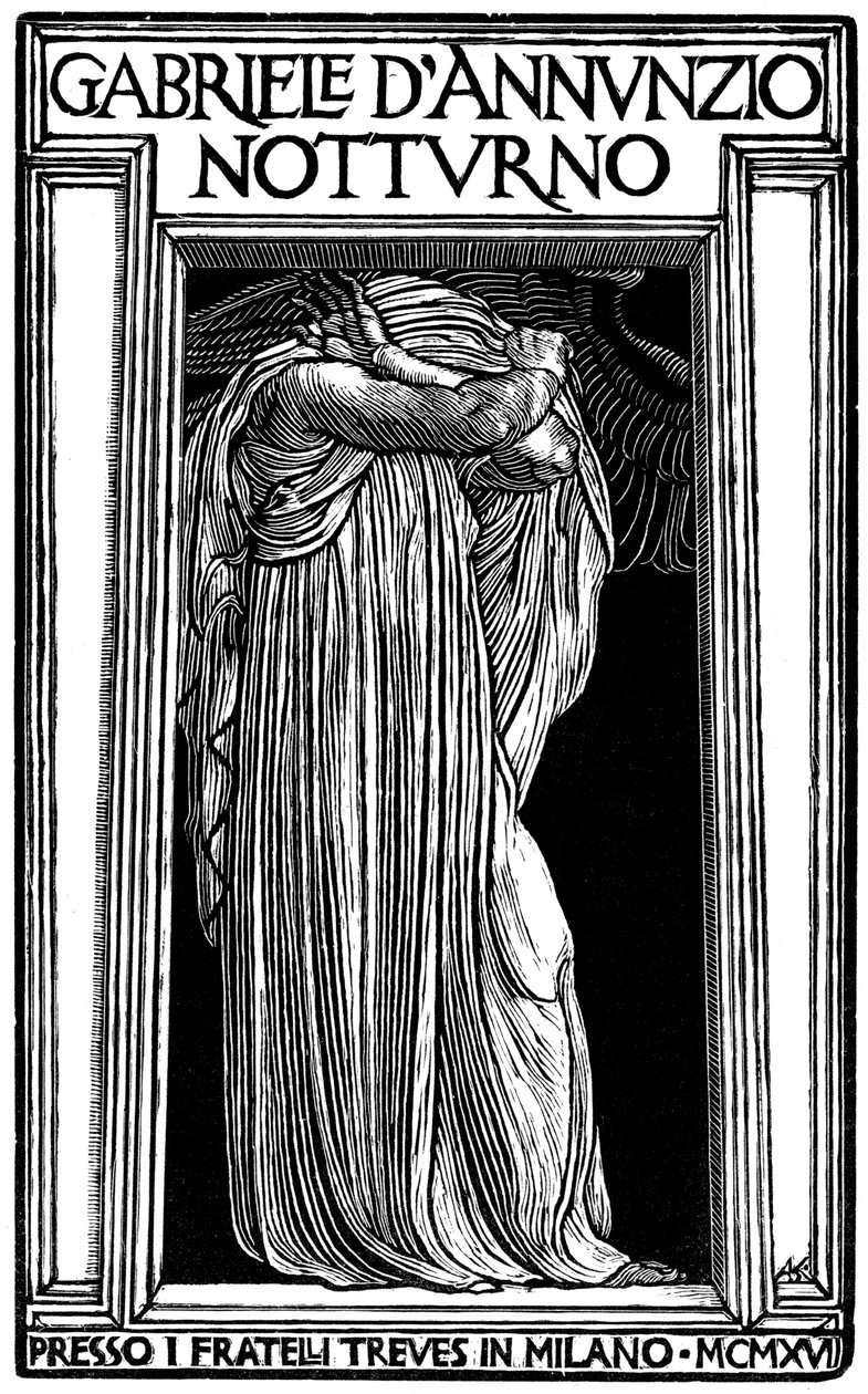Notturno, Gabriele DAnnunzio, 1921 alkotó: Unbekannt
