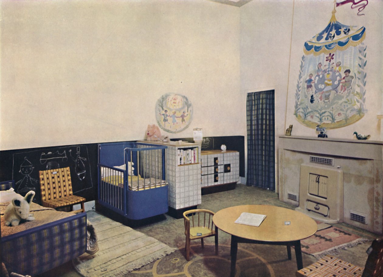 Az óvoda: Esmé Gordon, A.R.I.B.A., A.R.I.A.S., 1945 alkotó: Unbekannt