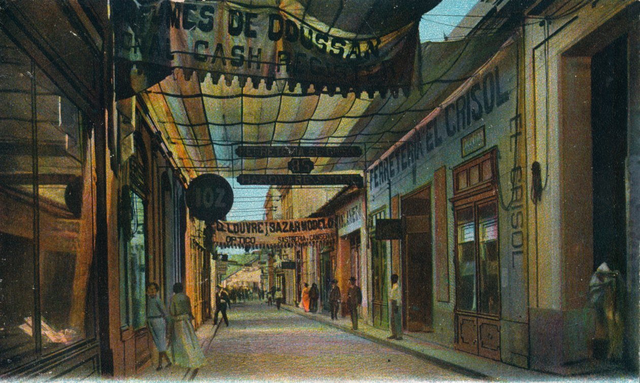 OReilly Street, Havanna, Kuba, 1910-es évek alkotó: Unbekannt
