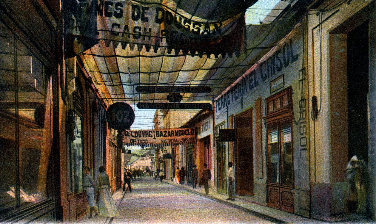 OReilly Street, Havanna, Kuba, XX. század eleje alkotó: Unbekannt