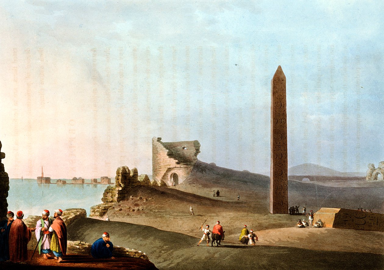 Obeliszkek Alexandriában, Kleopátras tűk néven, 1802 alkotó: Unbekannt