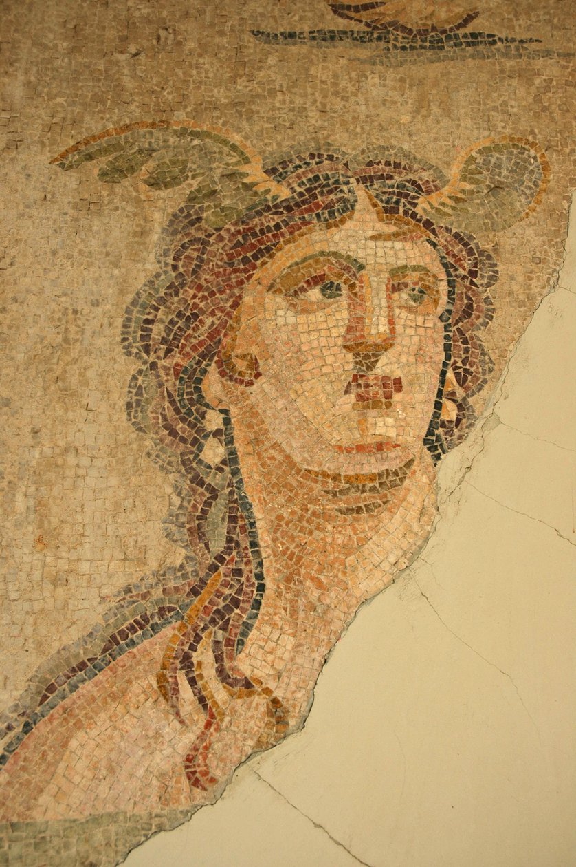 Oceanus és Thetis Mosaic, Iskenderumból, Törökországból alkotó: Unbekannt