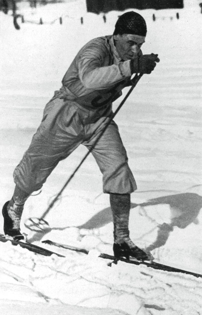 Oddbjorn Hagen, norvég sífutó, téli olimpia, Garmisch-Partenkirchen, 1936 alkotó: Unbekannt