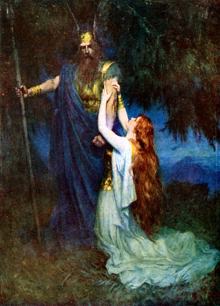 Odin és Brunhilde alkotó: Unbekannt