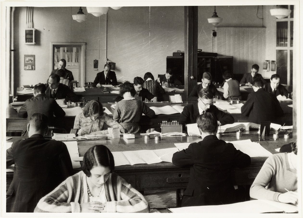 Irodai dolgozók, 1930 alkotó: Unbekannt