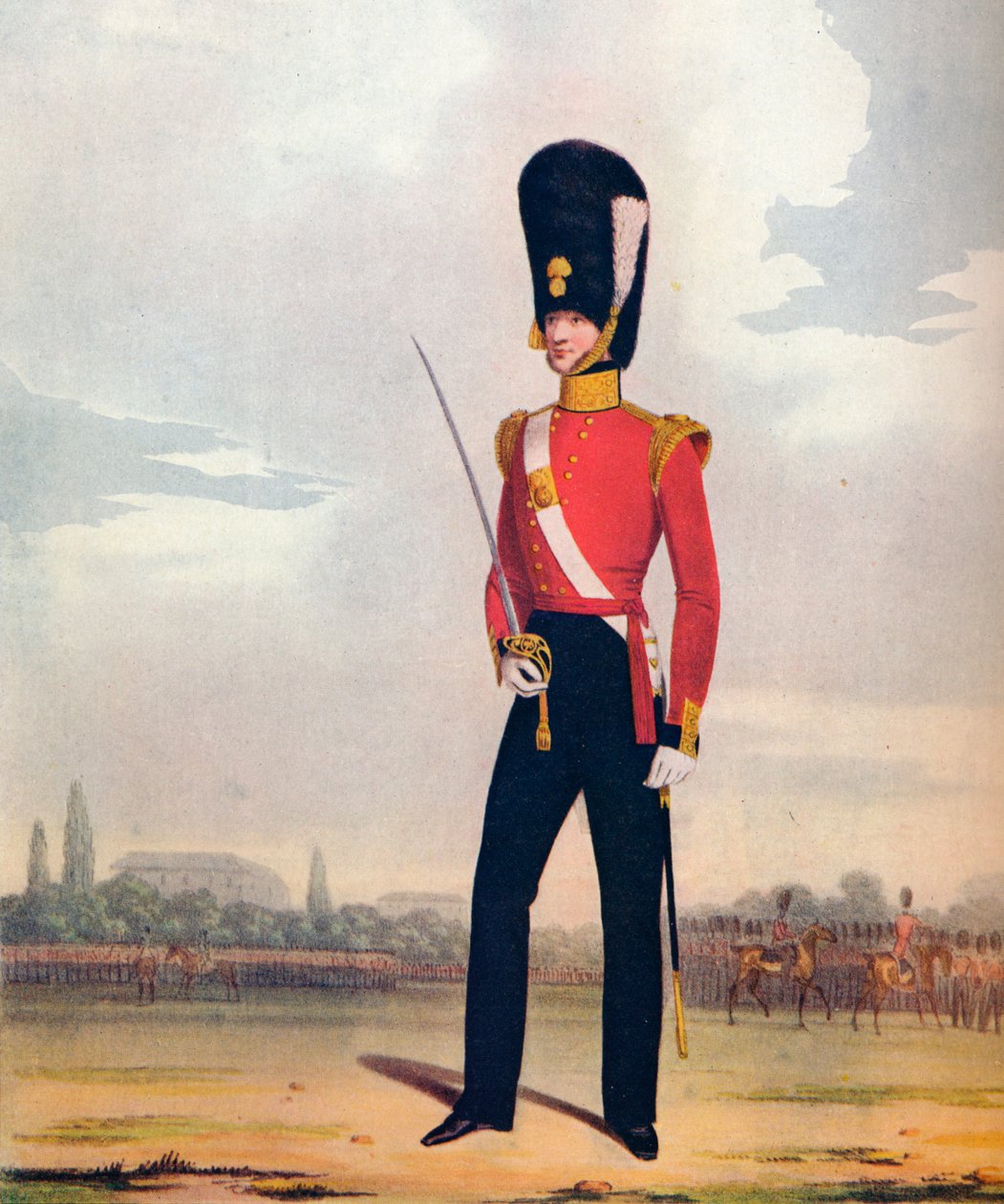 A 87. vagy a Royal Irish Fusiliers tisztje, 1833. 1914 alkotó: Unbekannt
