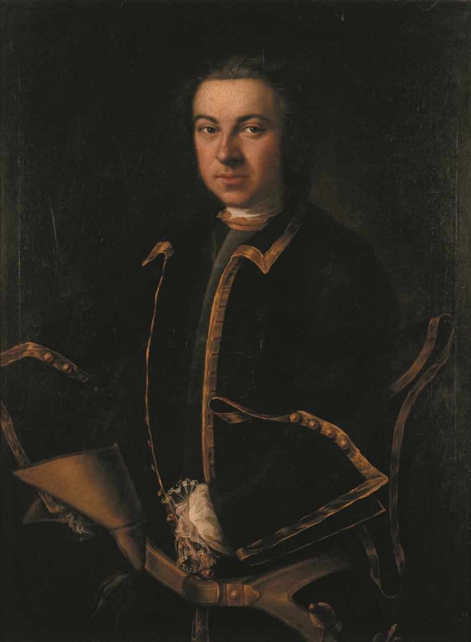 Az őrség tisztje, 1720-as évek vége alkotó: Unbekannt