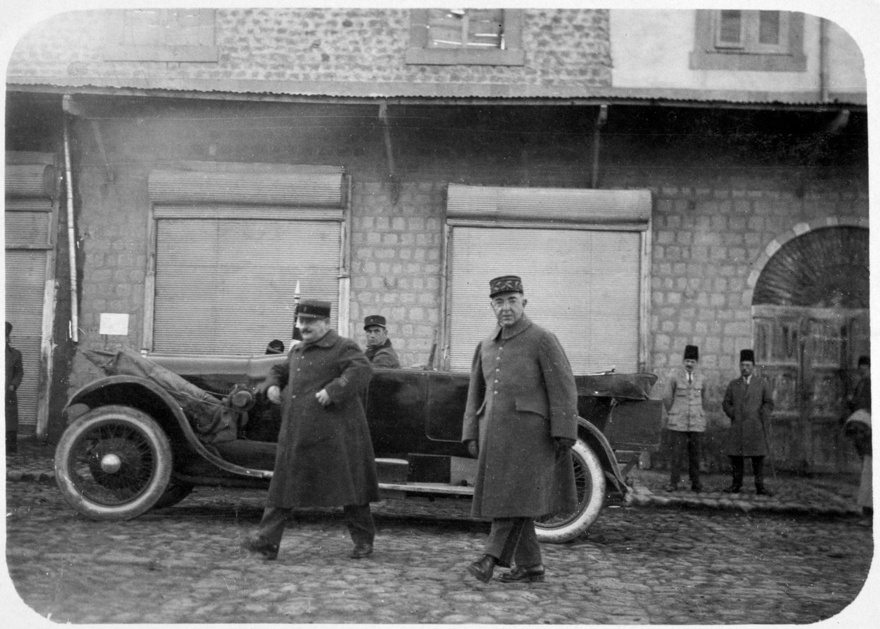 A Francia Idegenlégió tisztjei, Szíria, XX. század alkotó: Unbekannt