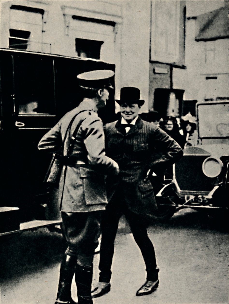 Hivatalos látogatás Franciaországban, 1917, 1945. alkotó: Unbekannt