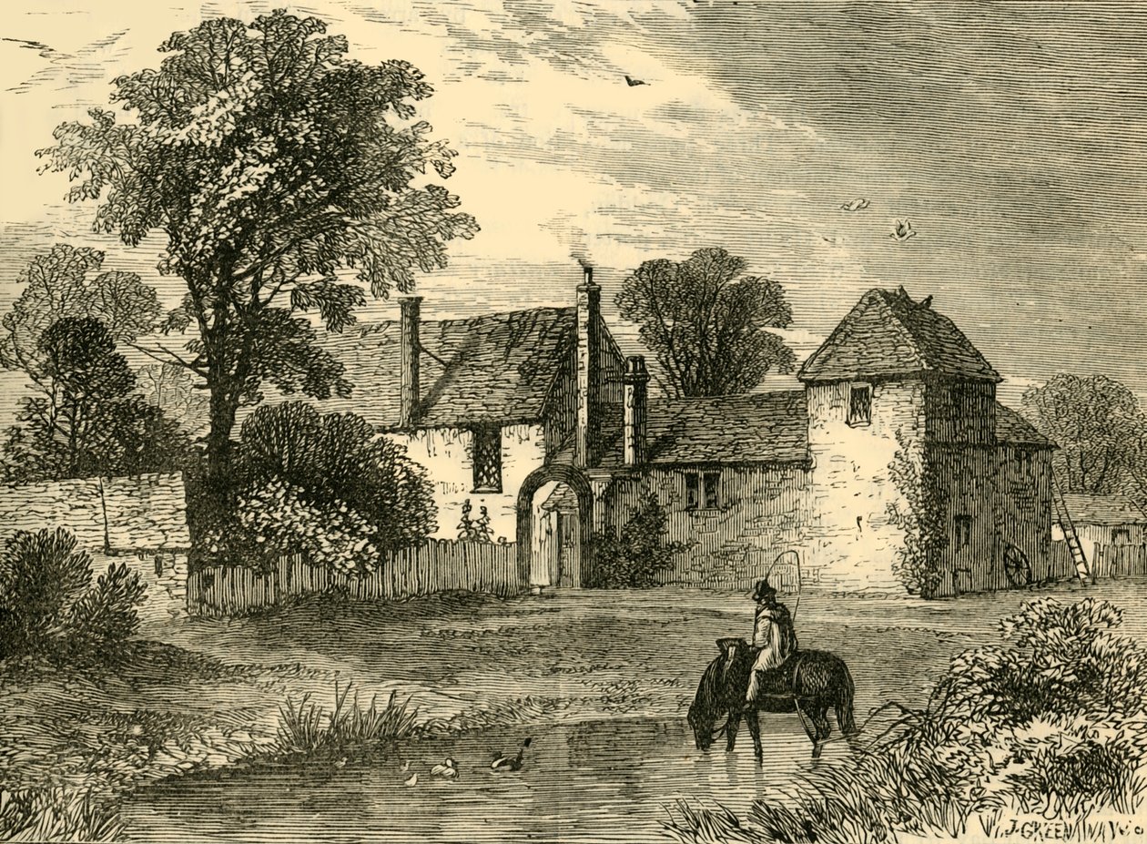 Régi krétafarm 1730-ban, c1876. alkotó: Unbekannt