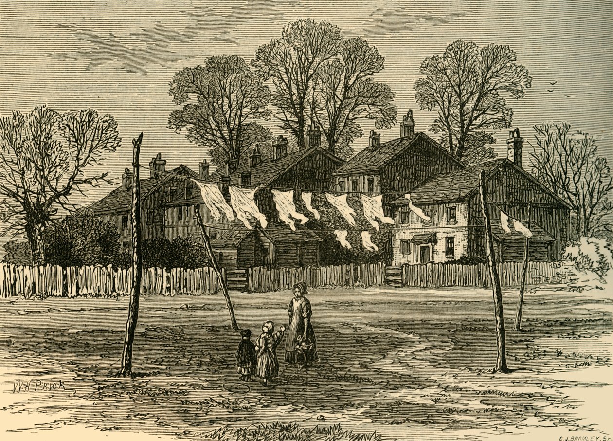 Régi nyaralók a háton, közös, c1878. alkotó: Unbekannt