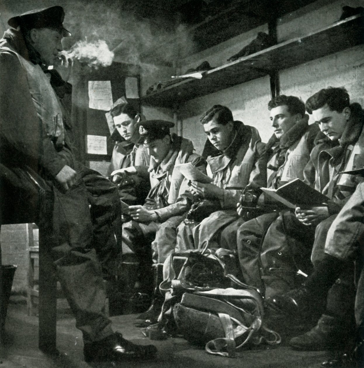 Old Hands Now – a Fleet Air Arm pilótái, 1943. alkotó: Unbekannt