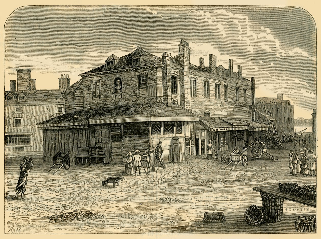 Old Hungerford Market, 1881. alkotó: Unbekannt