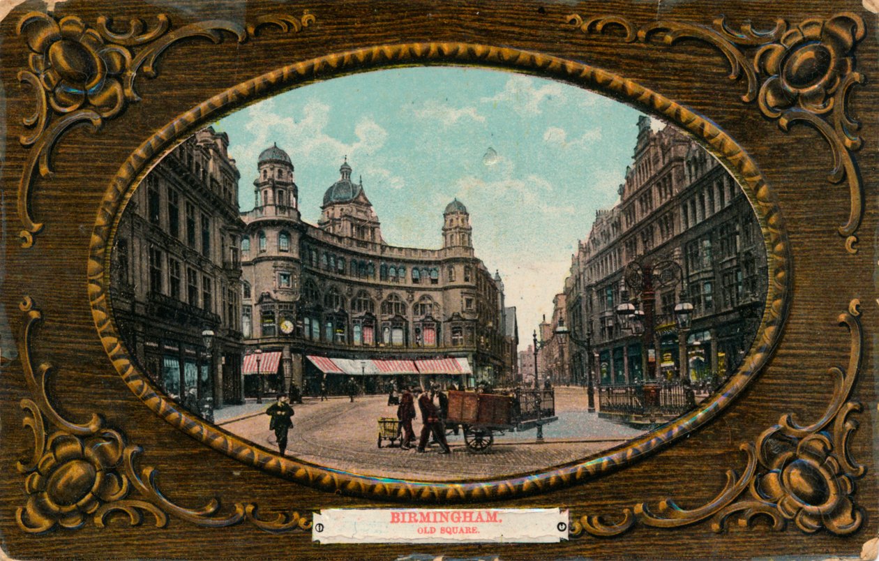 Old Square, Birmingham, 1905. alkotó: Unbekannt