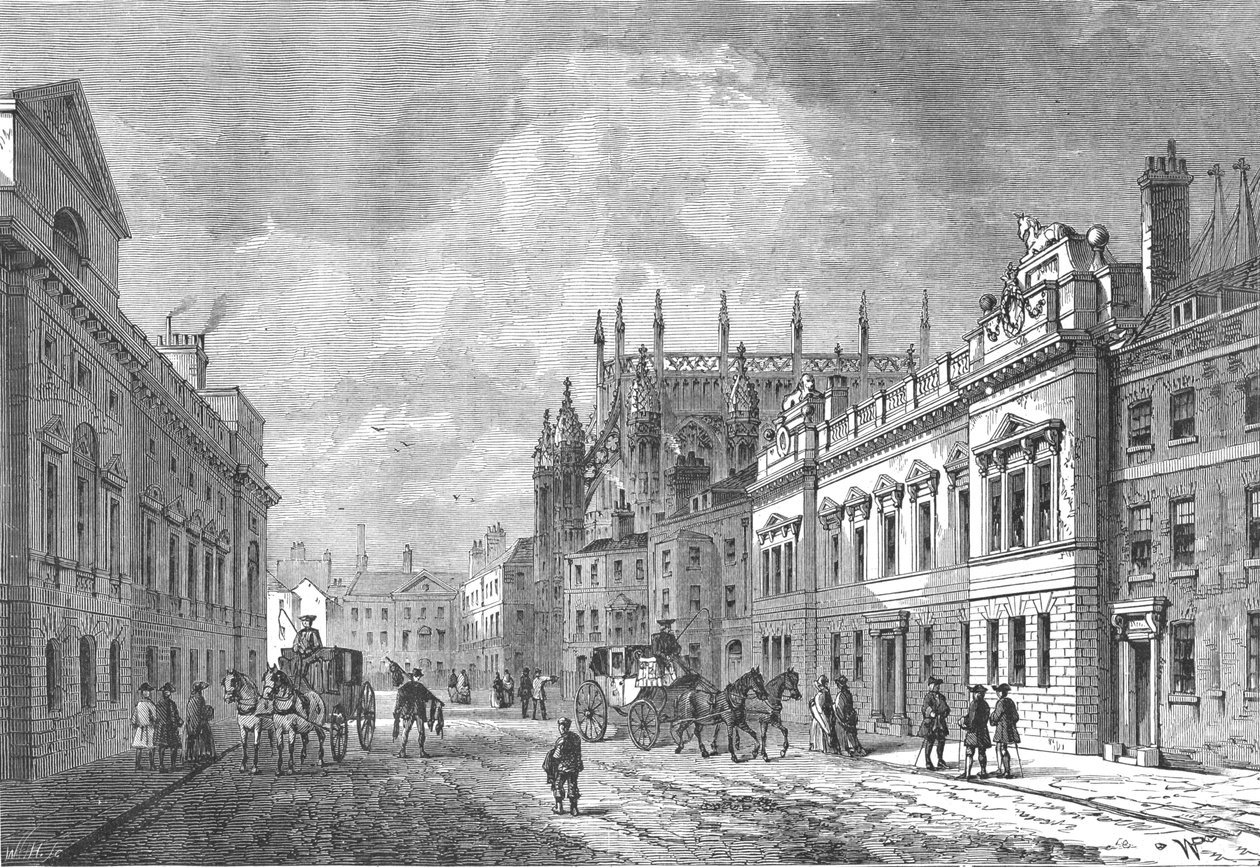 Old Street, Market Street, Westminster, 1820 1897. alkotó: Unbekannt