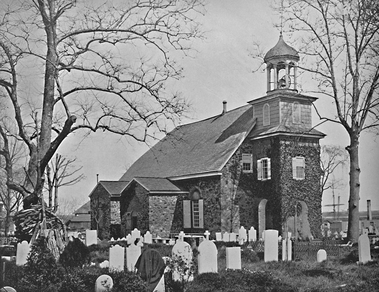Old Swedes Church, Wilmington, Del, 1897. alkotó: Unbekannt