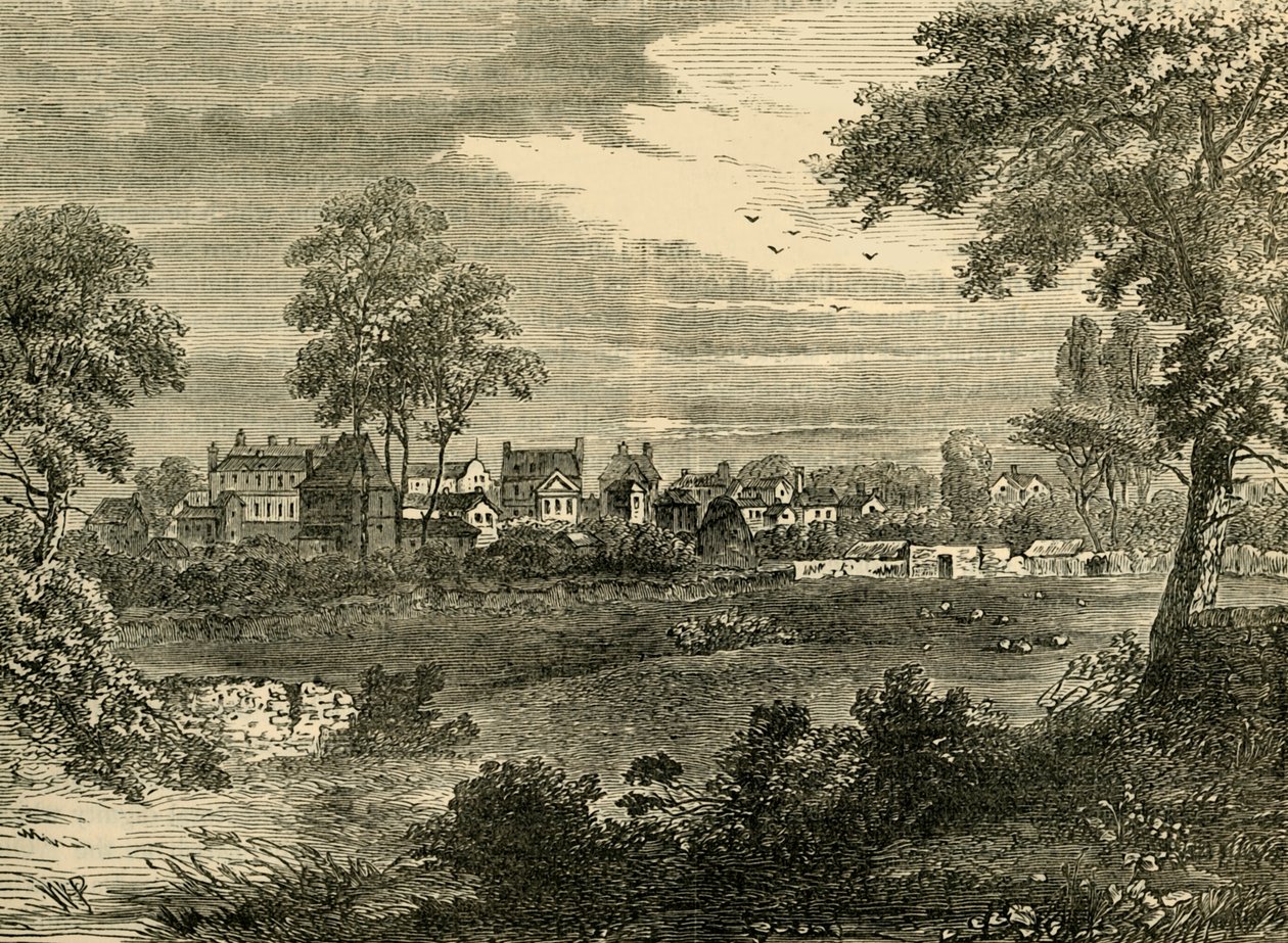 Kensington régi képe, 1750 körül, 1876 körül. alkotó: Unbekannt