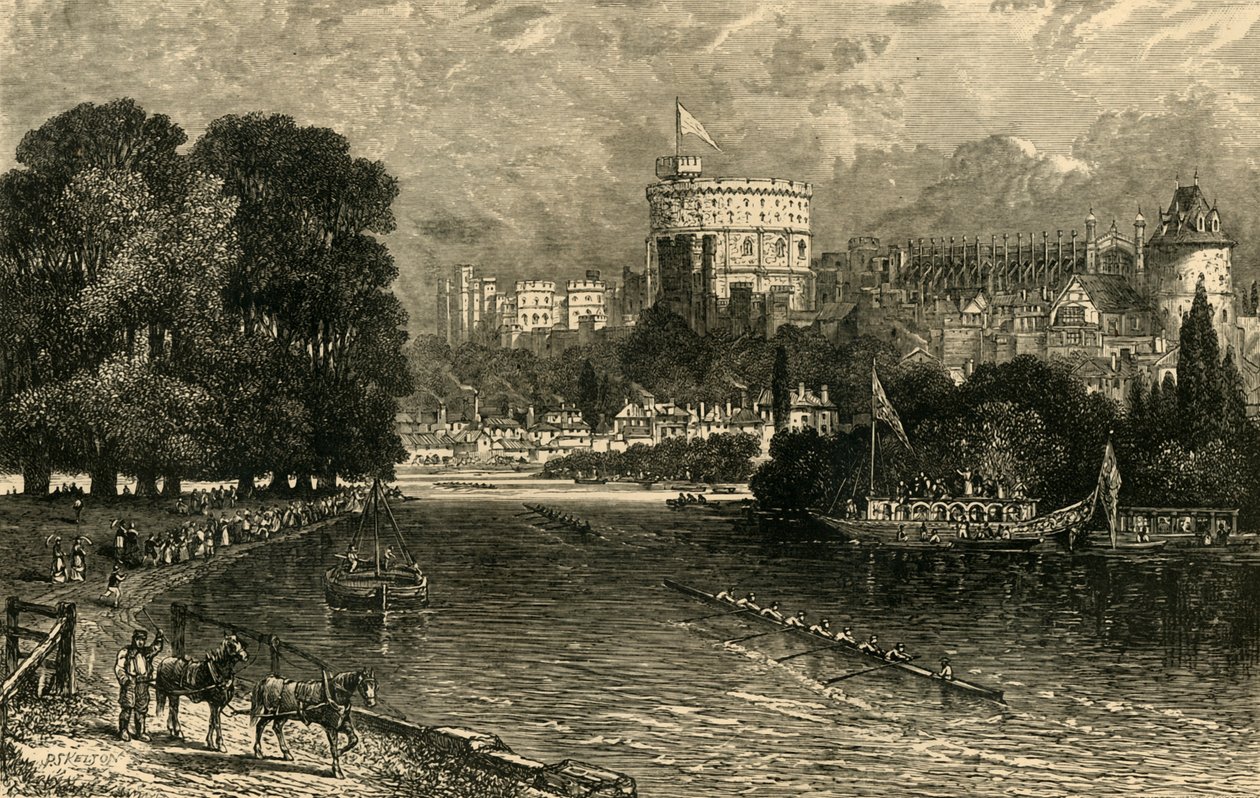 Old Windsor 1881. június negyedike. alkotó: Unbekannt
