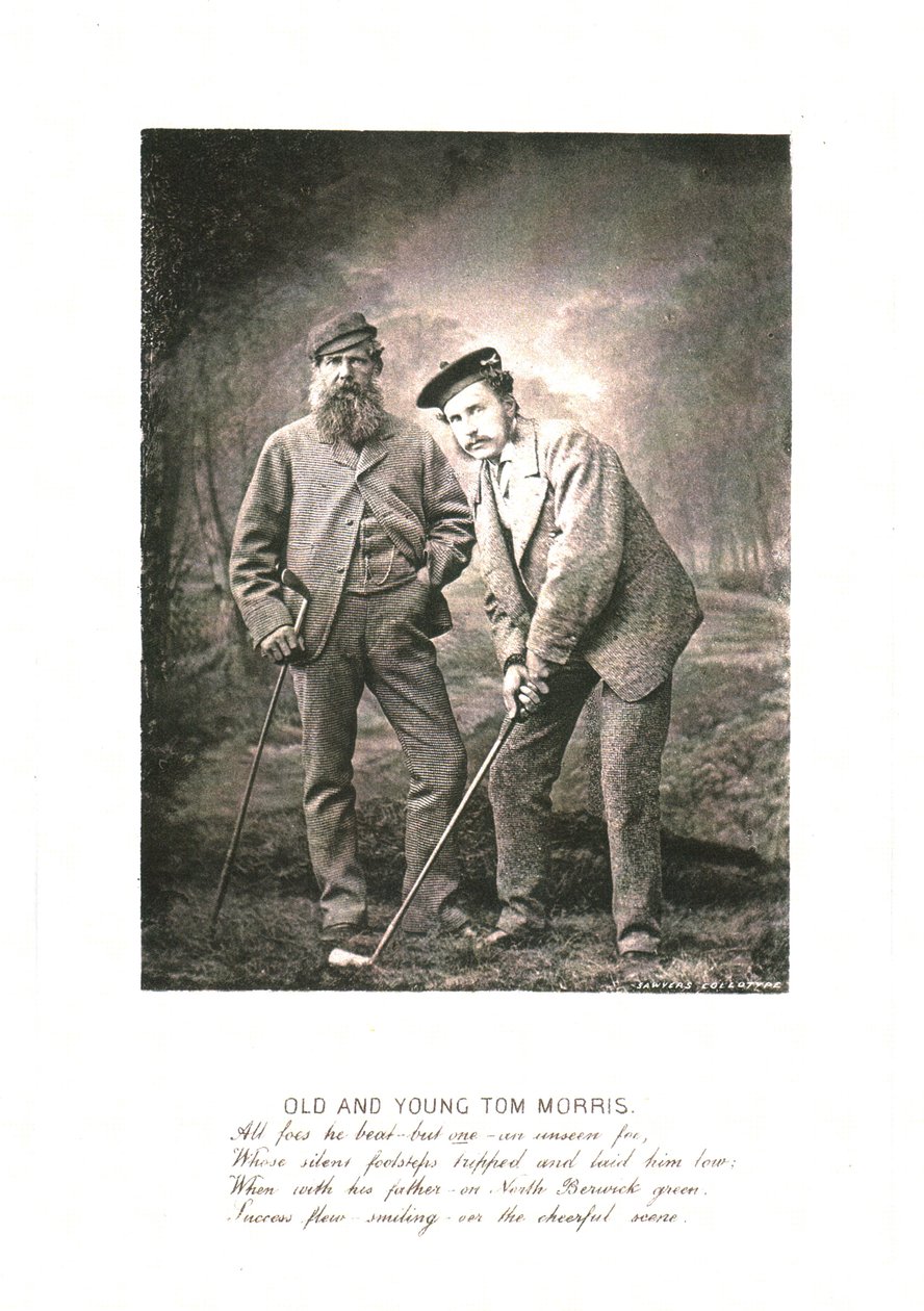 Öreg és fiatal Tom Morris, 1870 alkotó: Unbekannt