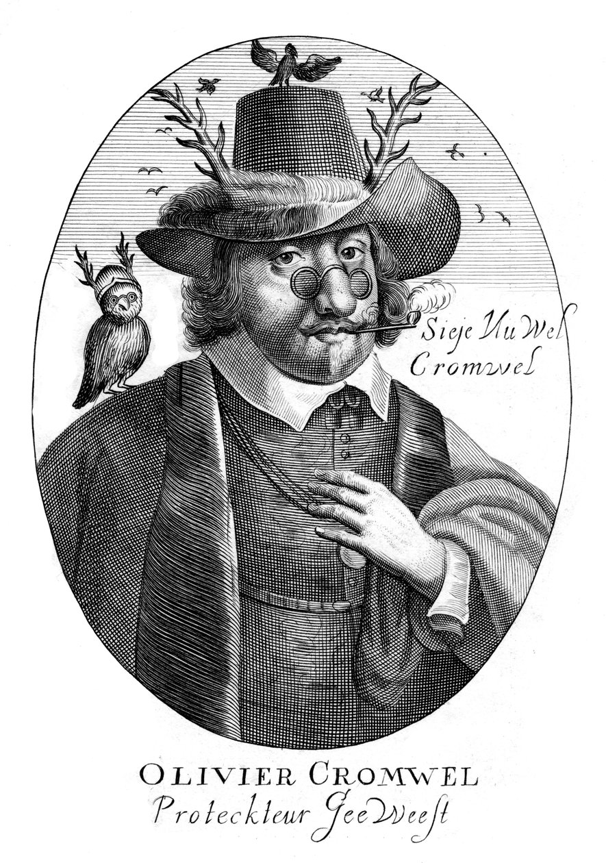 Oliver Cromwell alkotó: Unbekannt
