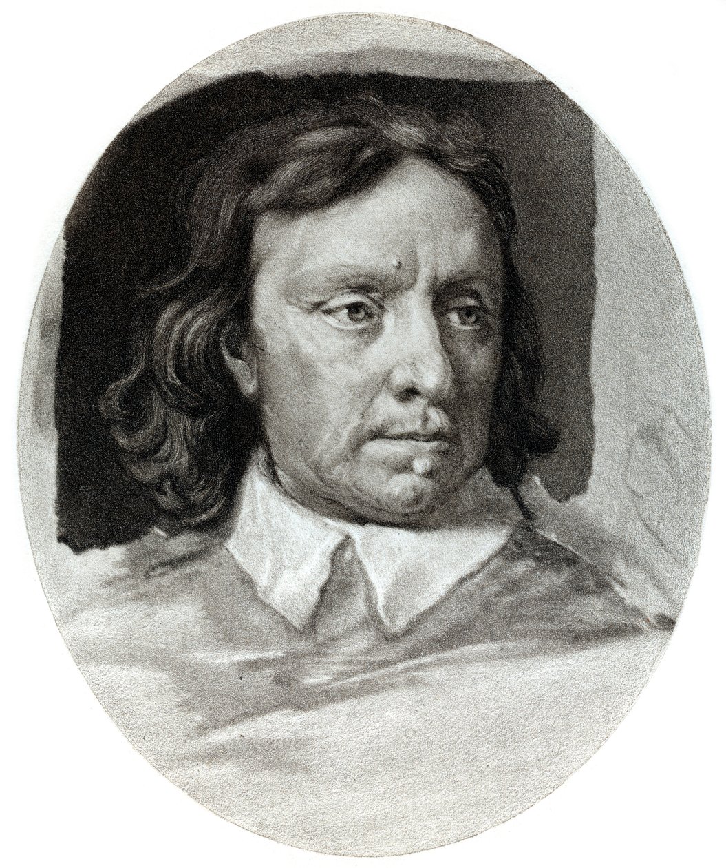 Oliver Cromwell, 1599-1658, angol katonai vezető és politikus, 1657, 1899. alkotó: Unbekannt