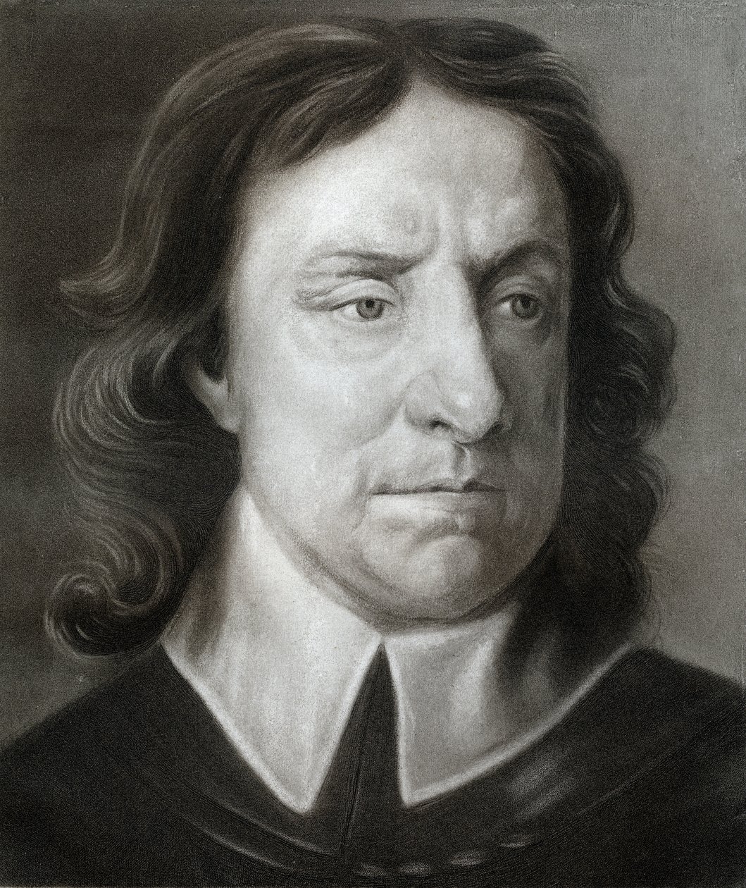 Oliver Cromwell, 1599-1658, angol katonai vezető és politikus, 1657, 1899. alkotó: Unbekannt