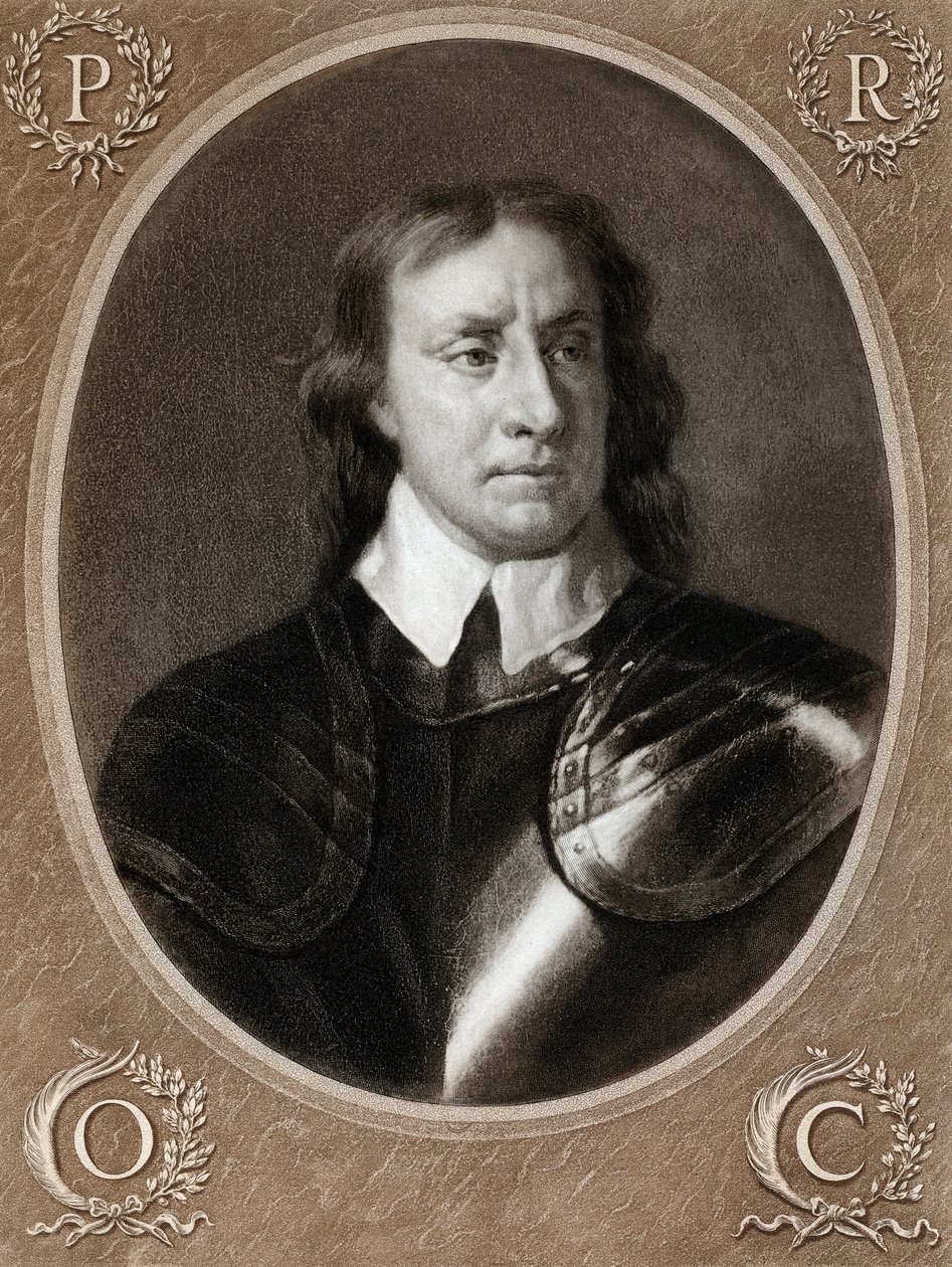 Oliver Cromwell, 1599-1658, angol katonai vezető és politikus, 1657, 1899 alkotó: Unbekannt