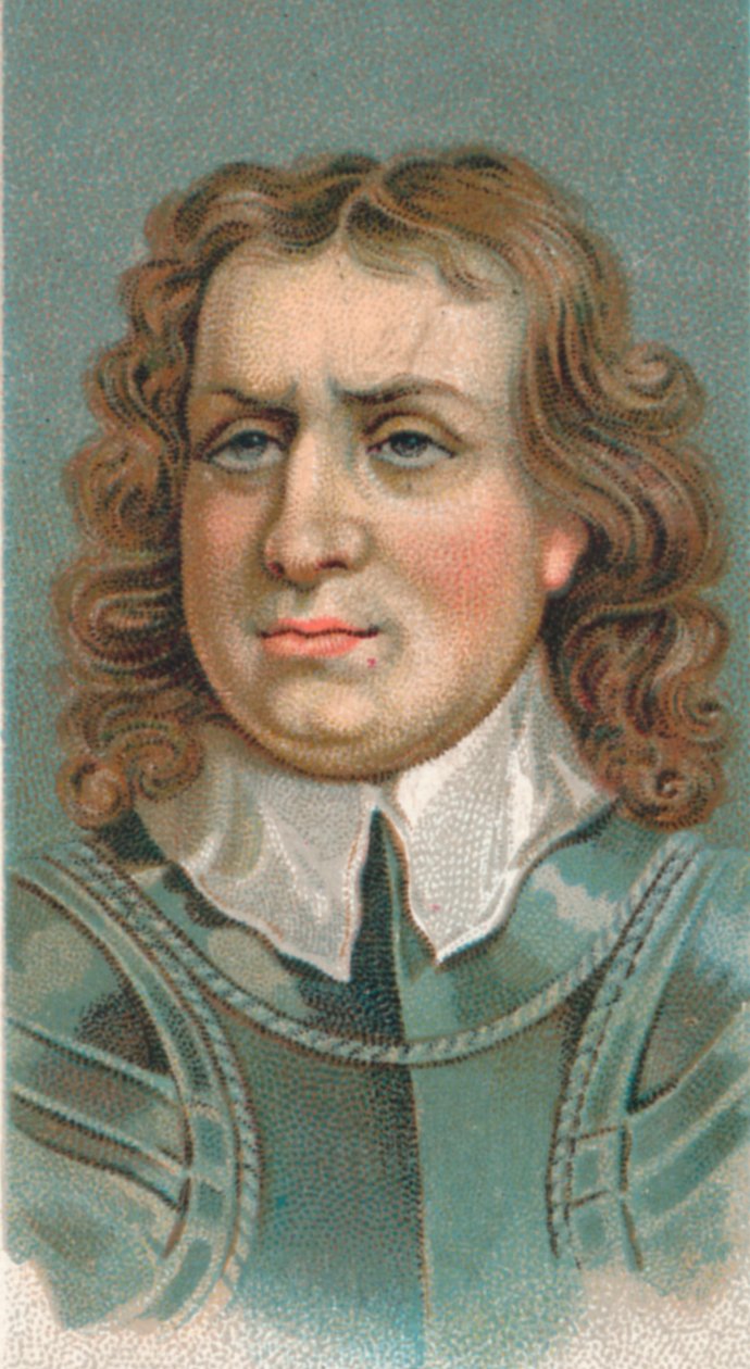 Oliver Cromwell, 1599-1658 angol katonai vezető és politikus, 1924 alkotó: Unbekannt