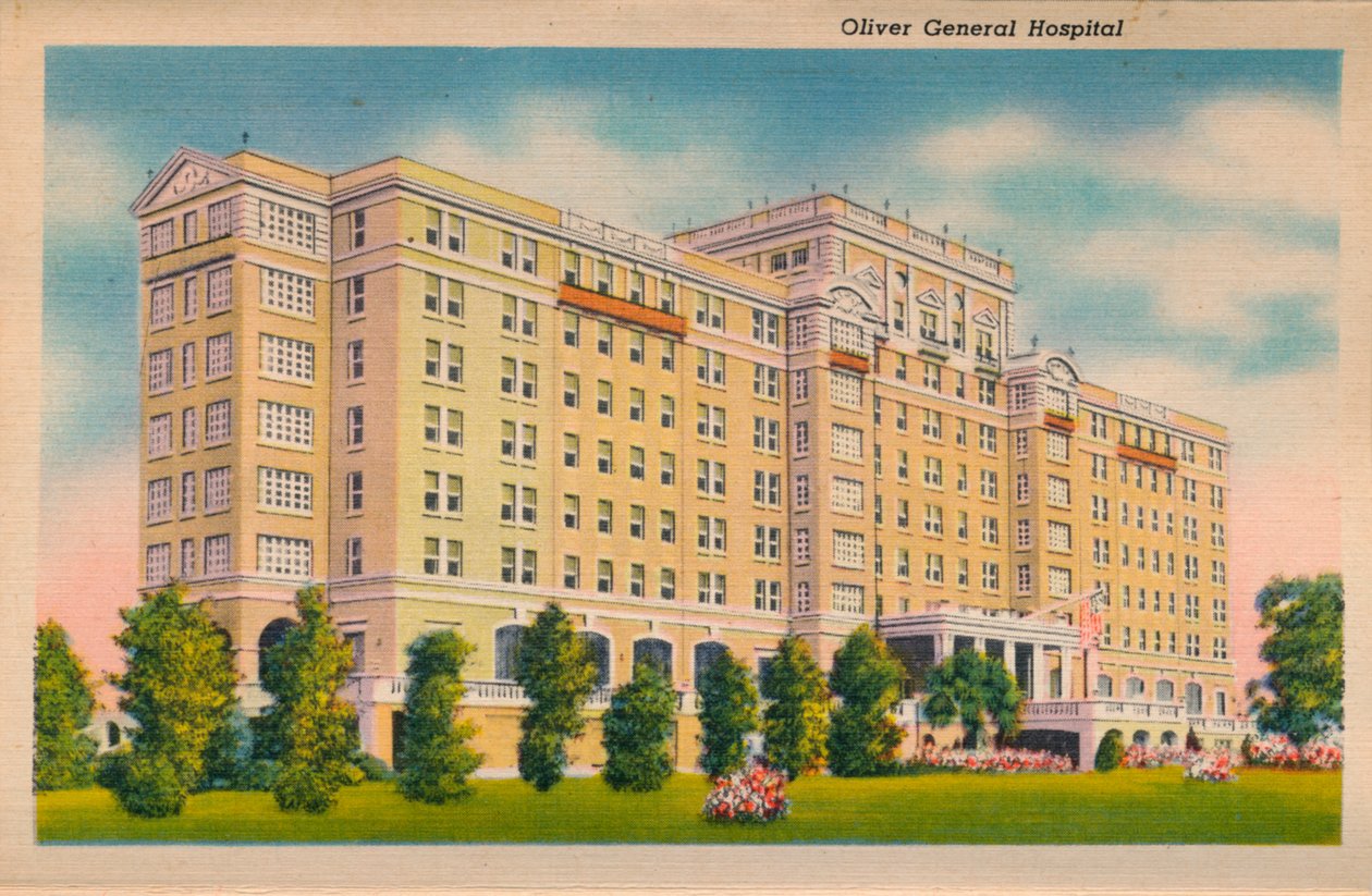 Oliver General Hospital, Augusta, Georgia, 1943 alkotó: Unbekannt