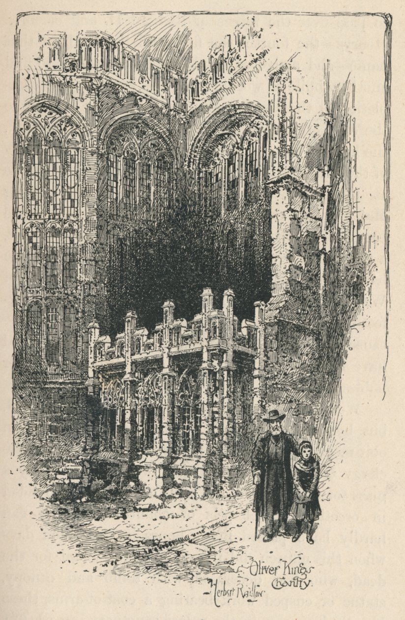 Oliver Kings Chantry, 1895 alkotó: Unbekannt