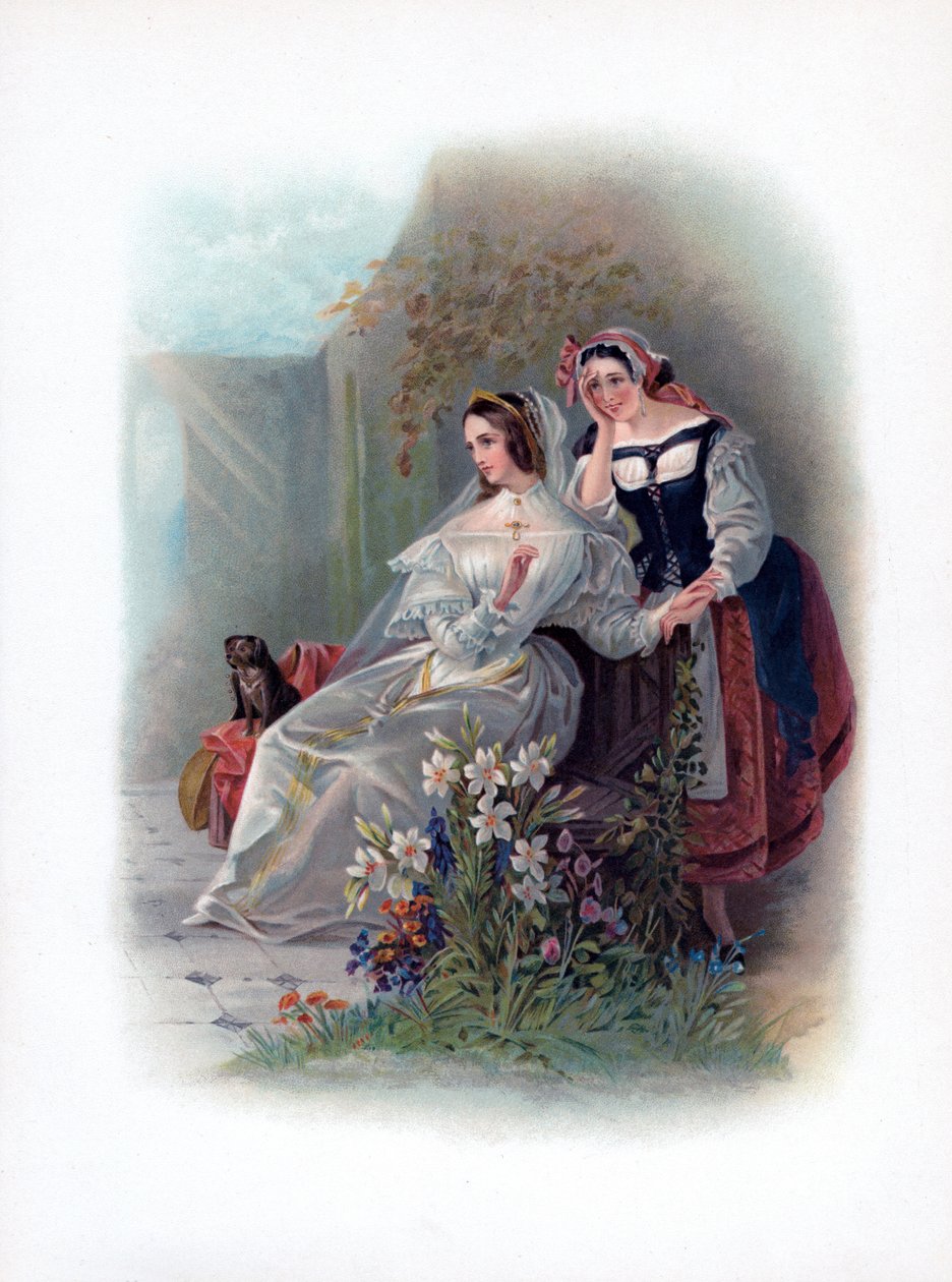 Olivia és Maria, 1891 alkotó: Unbekannt