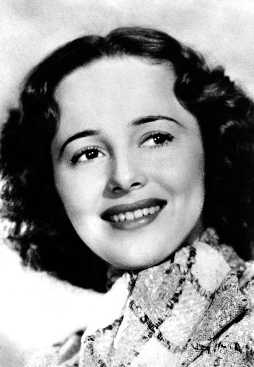 Olivia de Havilland 1916-ban született amerikai színésznő, 1930-1940 alkotó: Unbekannt