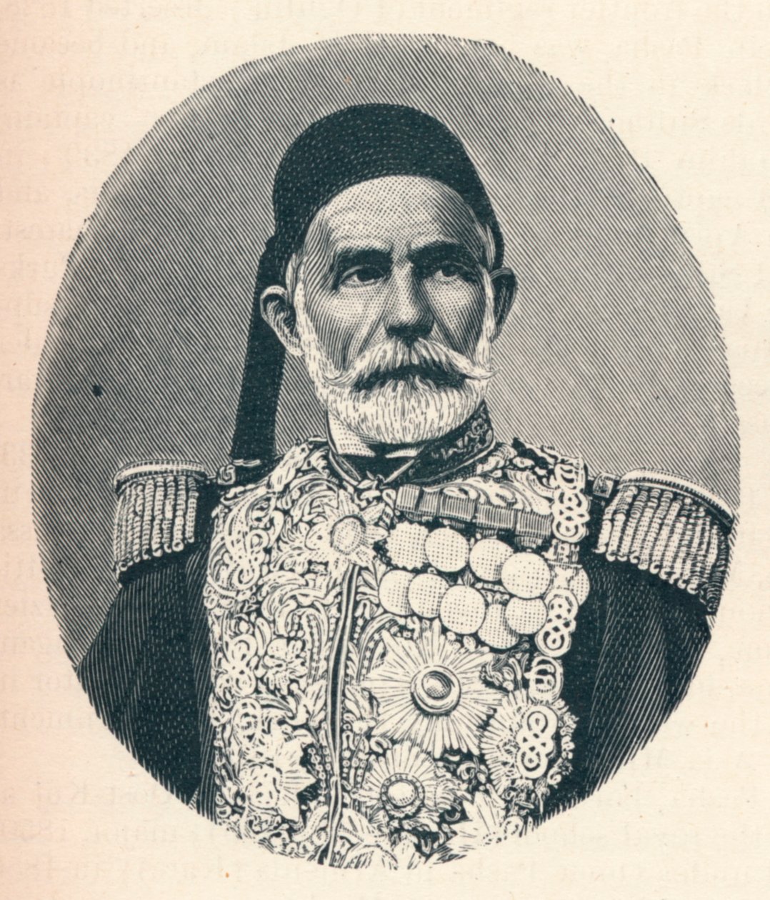 Omar pasa, c1906, 1907 alkotó: Unbekannt