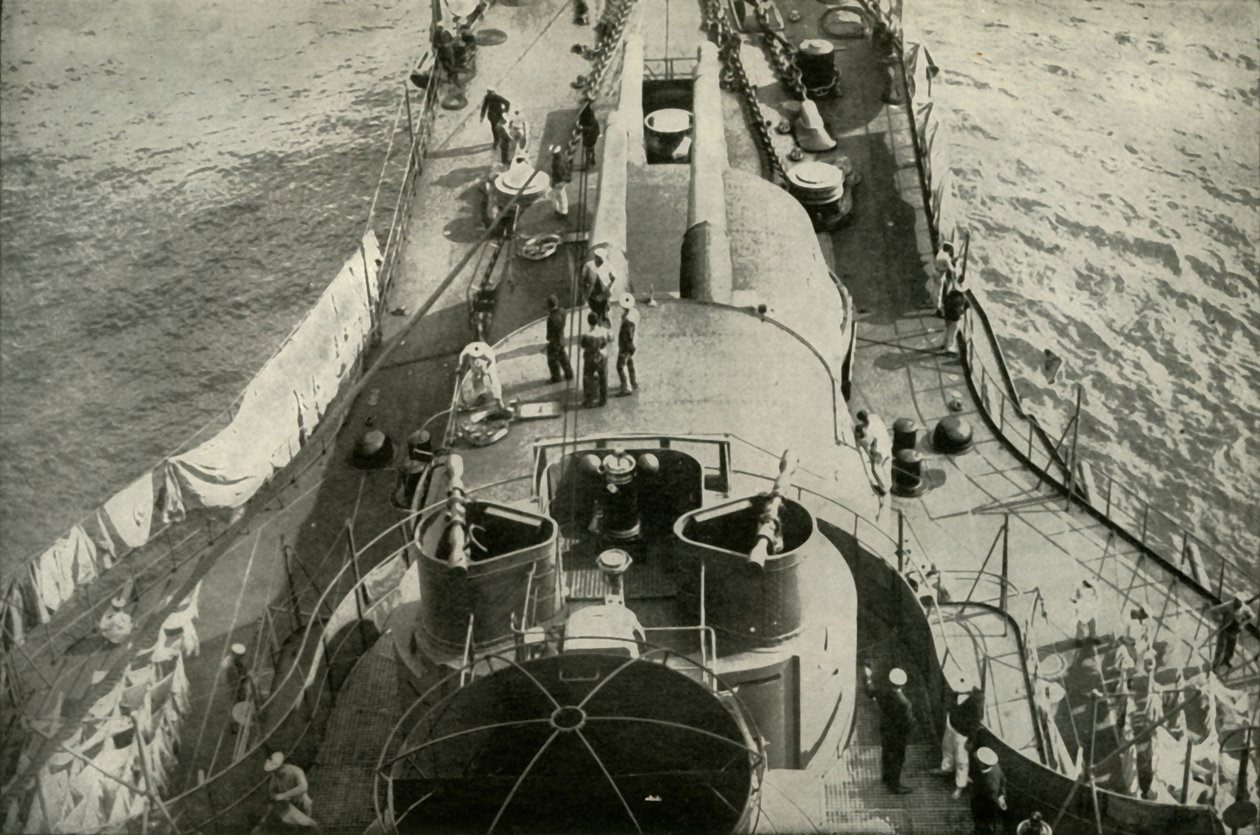 A French Dreadnought fedélzetén, 1919. alkotó: Unbekannt