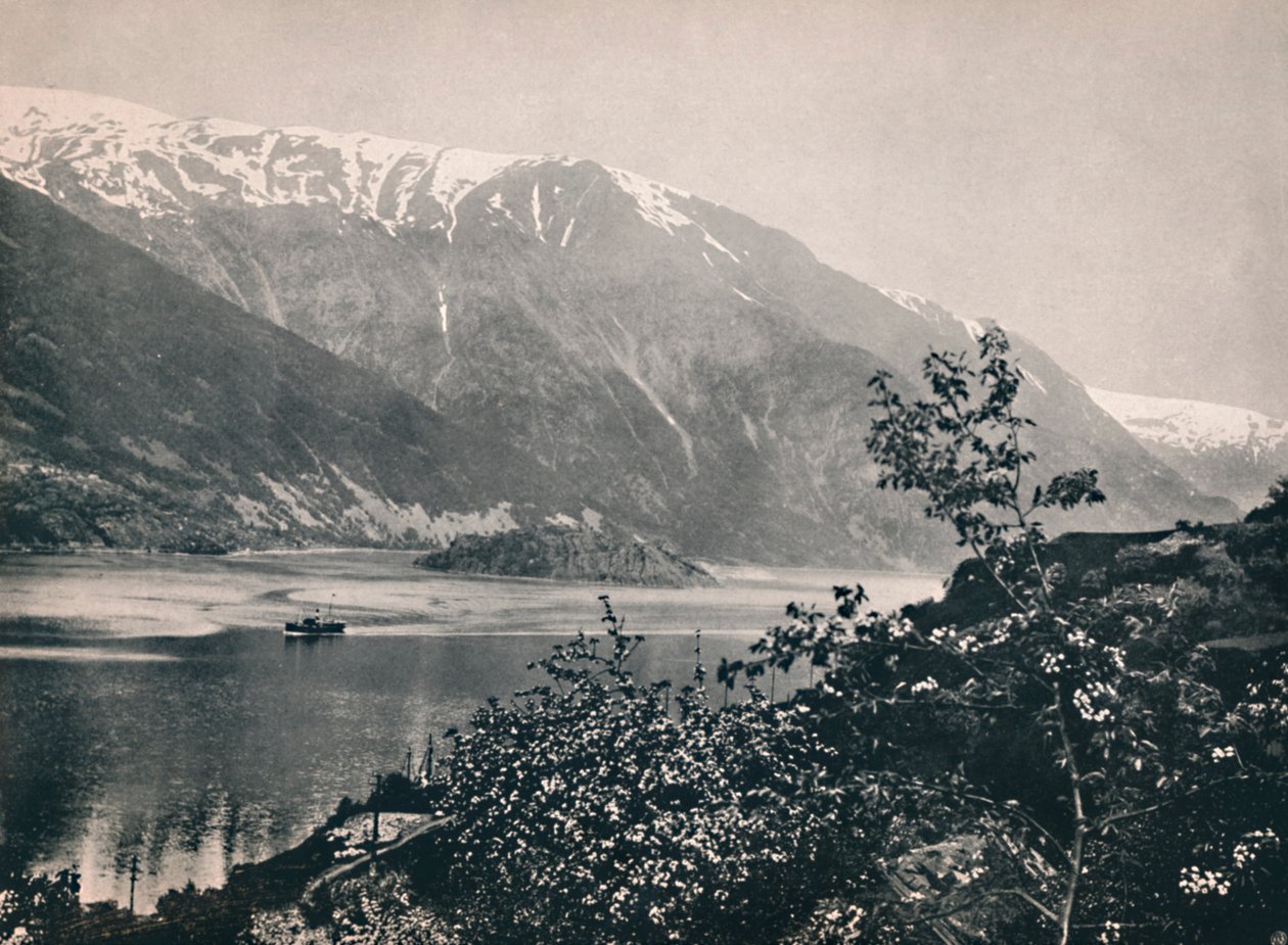 A Hardanger-fjordon, 1914. alkotó: Unbekannt