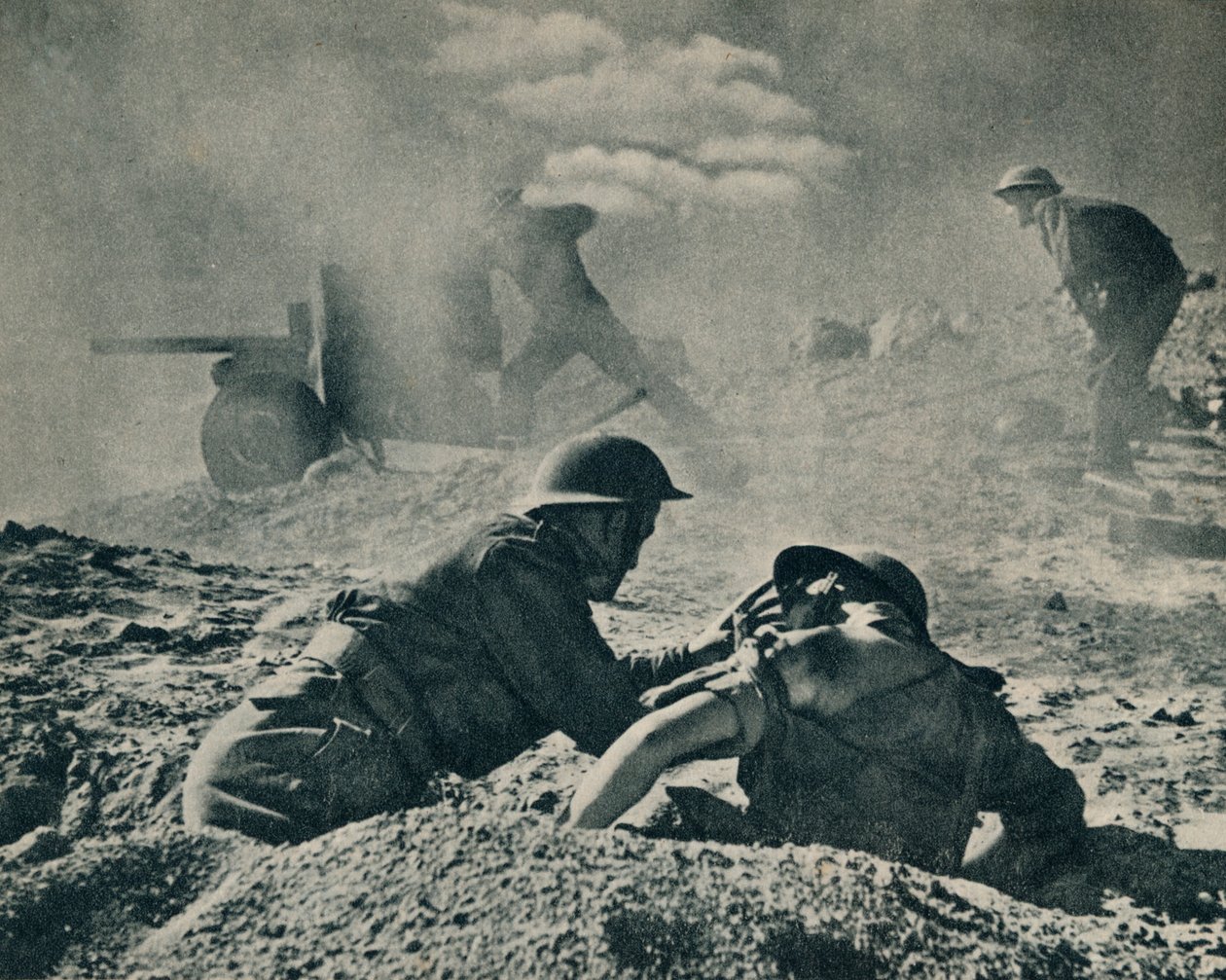 A Tripoli úton, c1942 1944 alkotó: Unbekannt