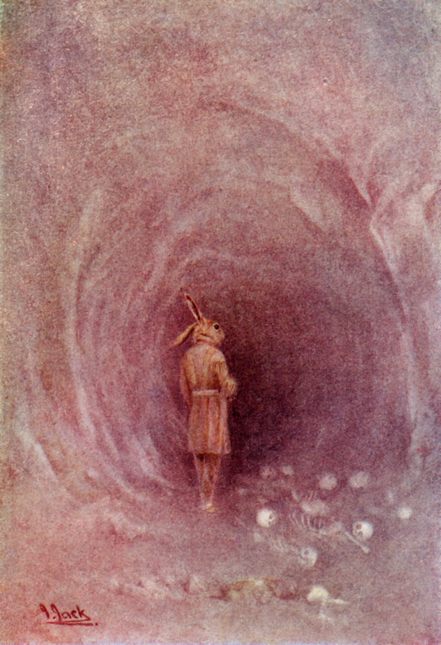 „Ismét belépett a Nyúl, férfinak álcázva” 1914. alkotó: Unbekannt