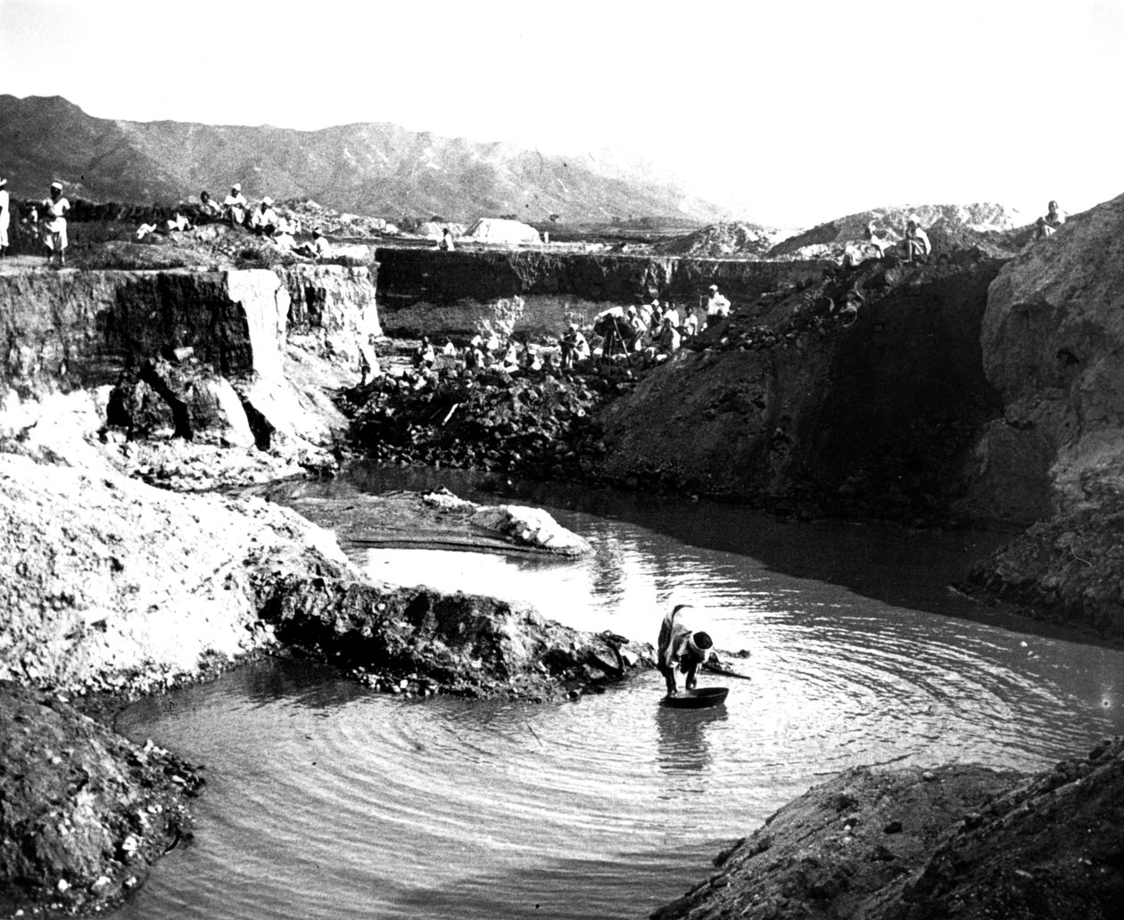 Külszíni bánya, Korea, 1900 alkotó: Unbekannt