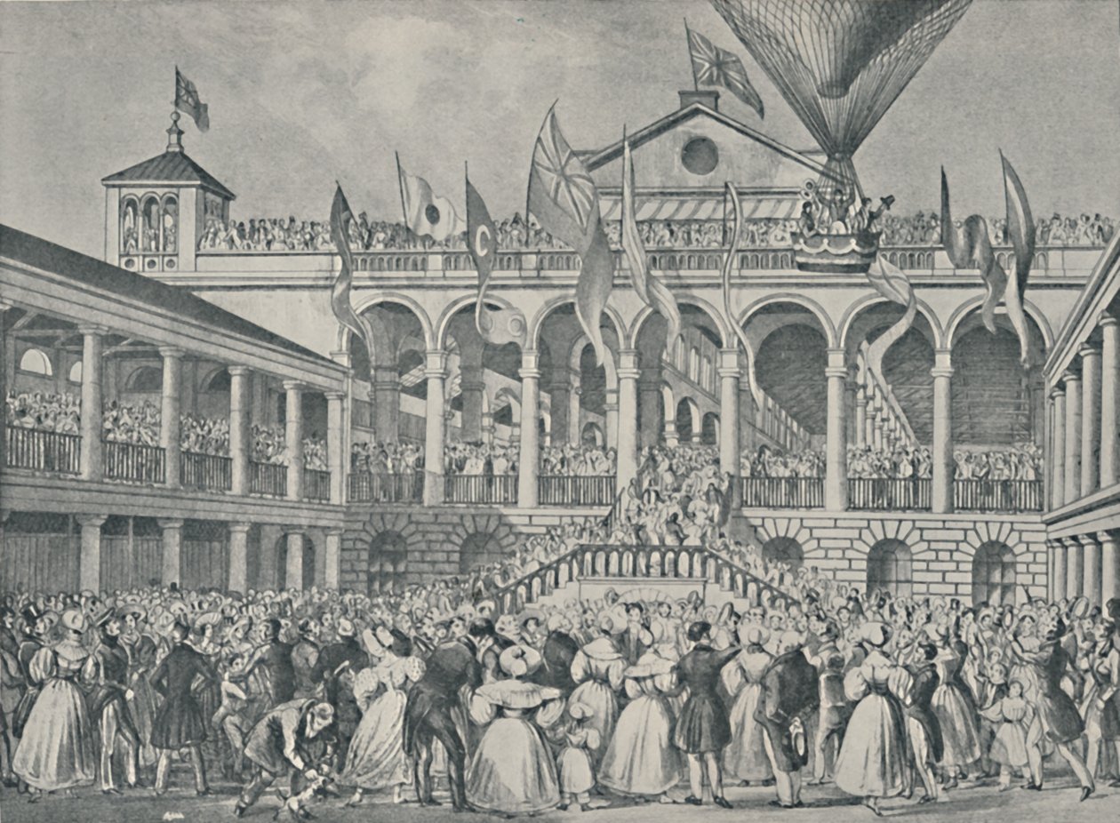 A New Hungerford Market megnyitása 1833. július 2-án, 1920 alkotó: Unbekannt