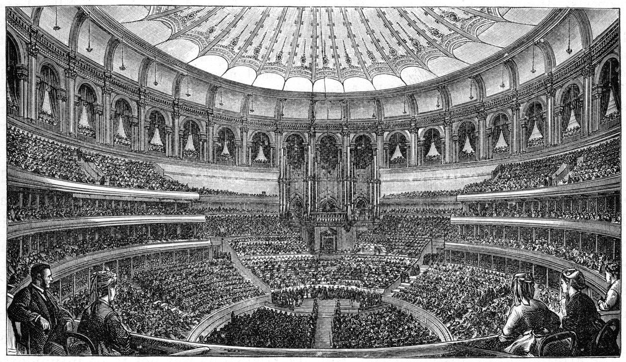 A Royal Albert Hall megnyitója, London, 1871. március 29., 1900 alkotó: Unbekannt