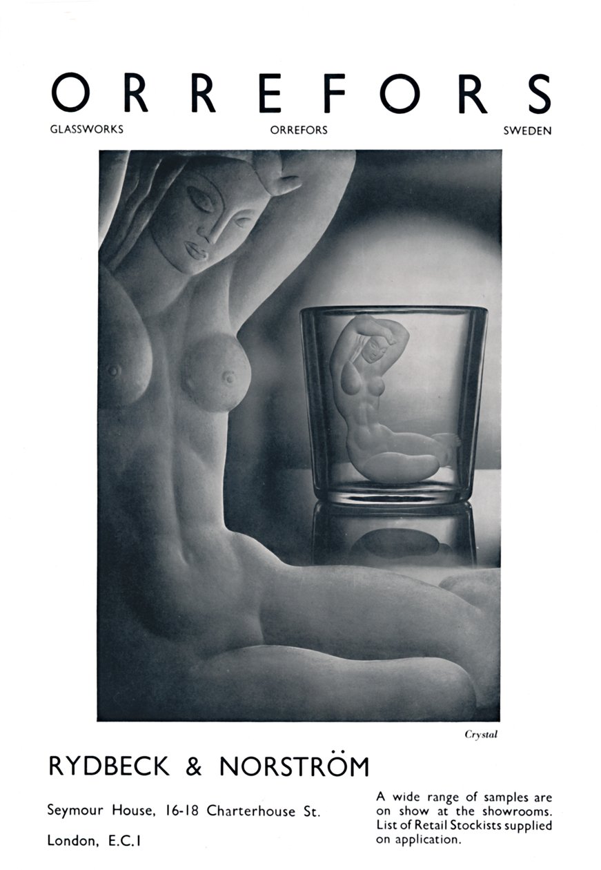 Orefors - Crystal - Rydbeck & Norström., 1939 alkotó: Unbekannt
