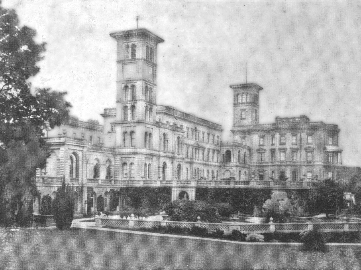 Osborne-ház Victoria idején, 1901. alkotó: Unbekannt