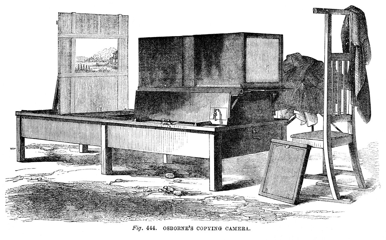 Osbornes másolókamera, 1866 alkotó: Unbekannt