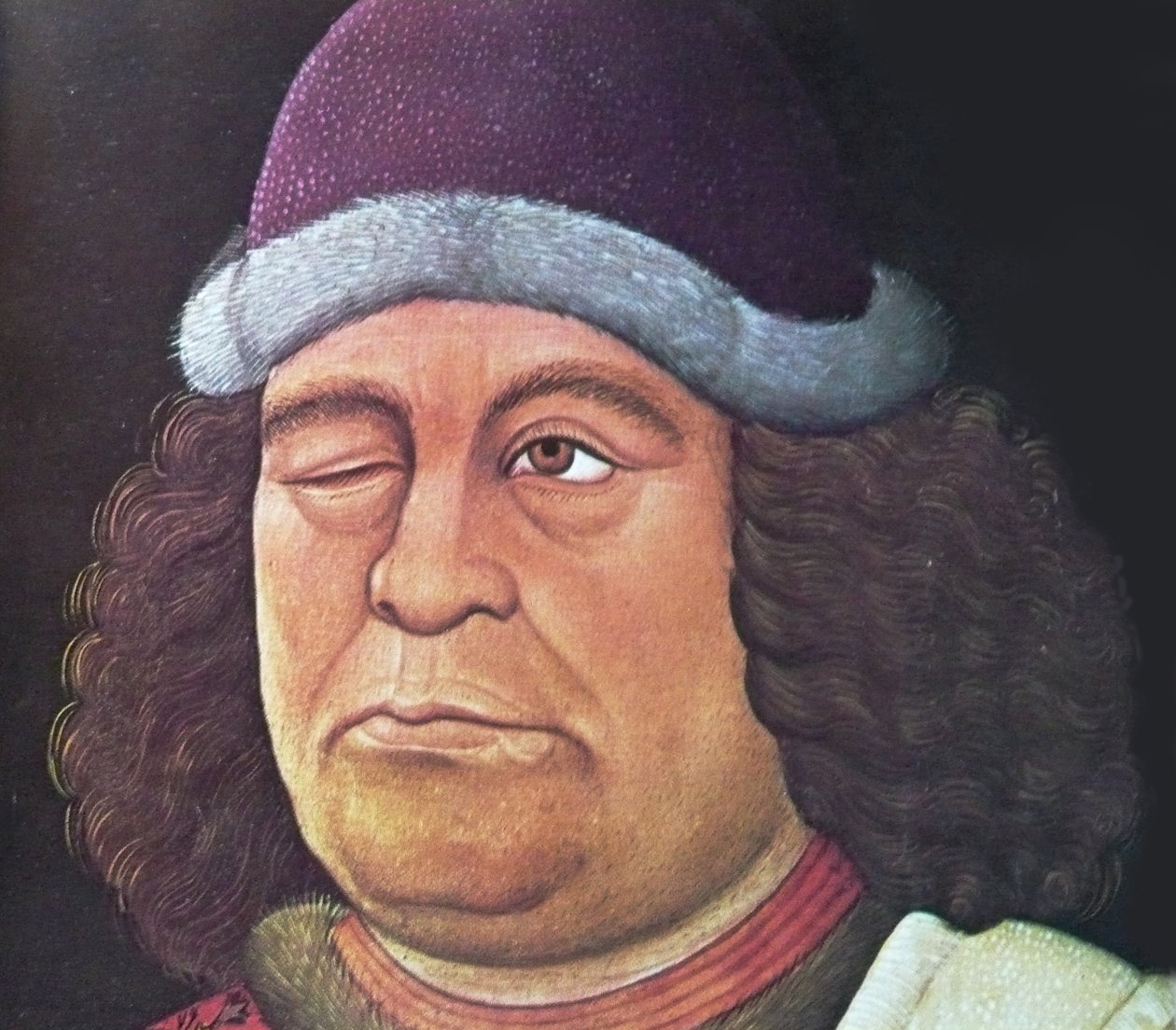 Oswald von Wolkenstein részlet, 1430-as évek alkotó: Unbekannt