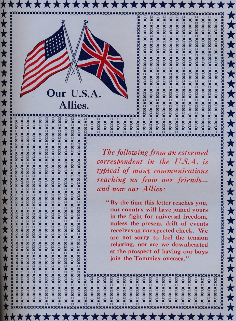 Amerikai szövetségeseink, 1917 alkotó: Unbekannt
