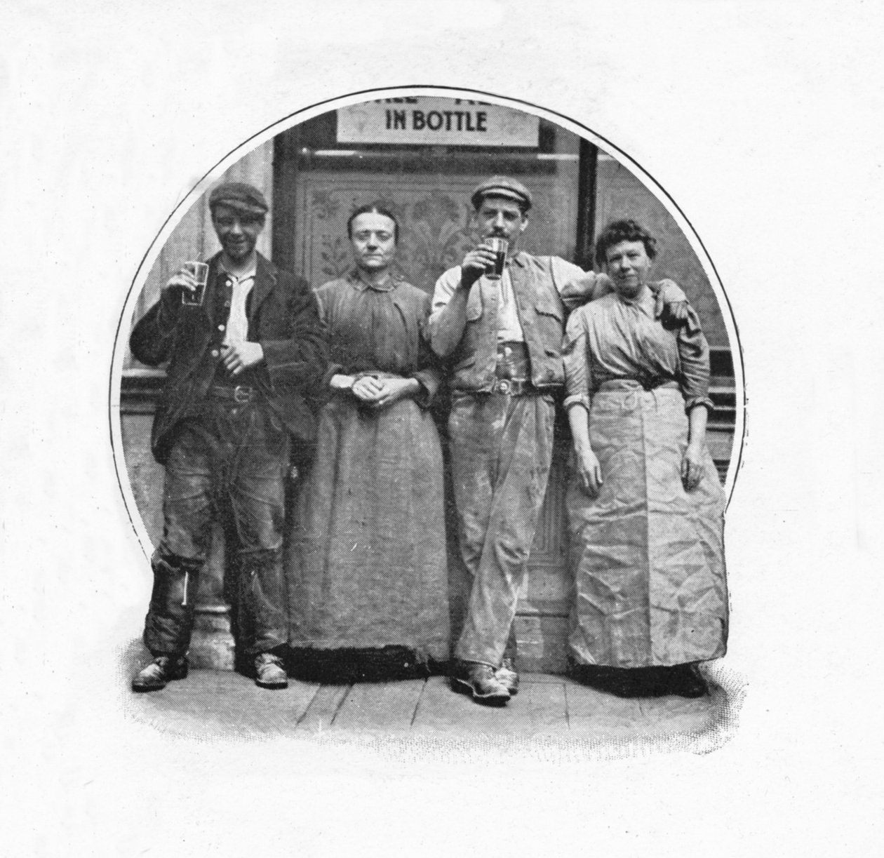 Egy nyilvános házon kívül, London, 1903 1903 alkotó: Unbekannt