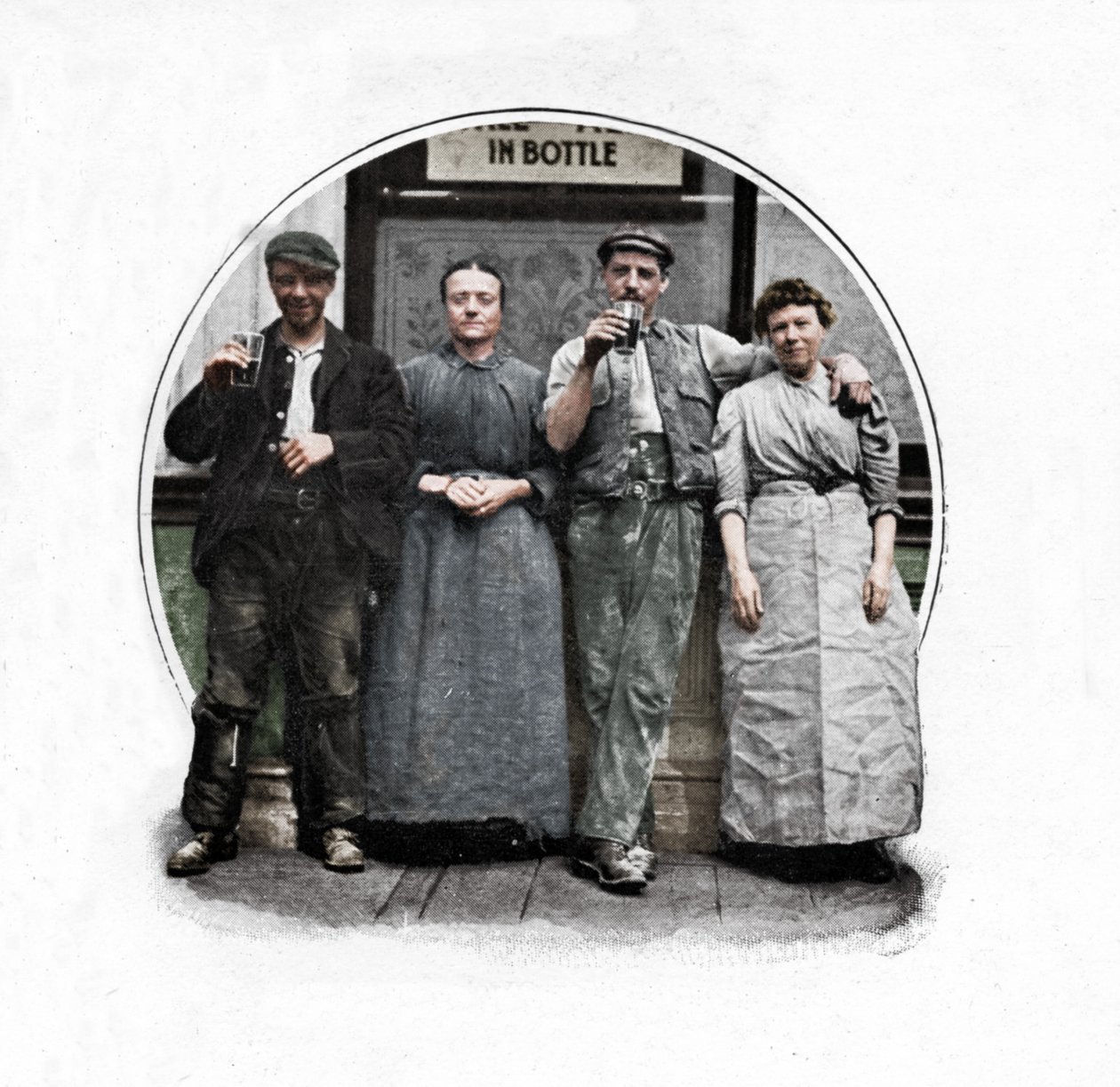 Egy nyilvános házon kívül, London, 1903 1903 alkotó: Unbekannt