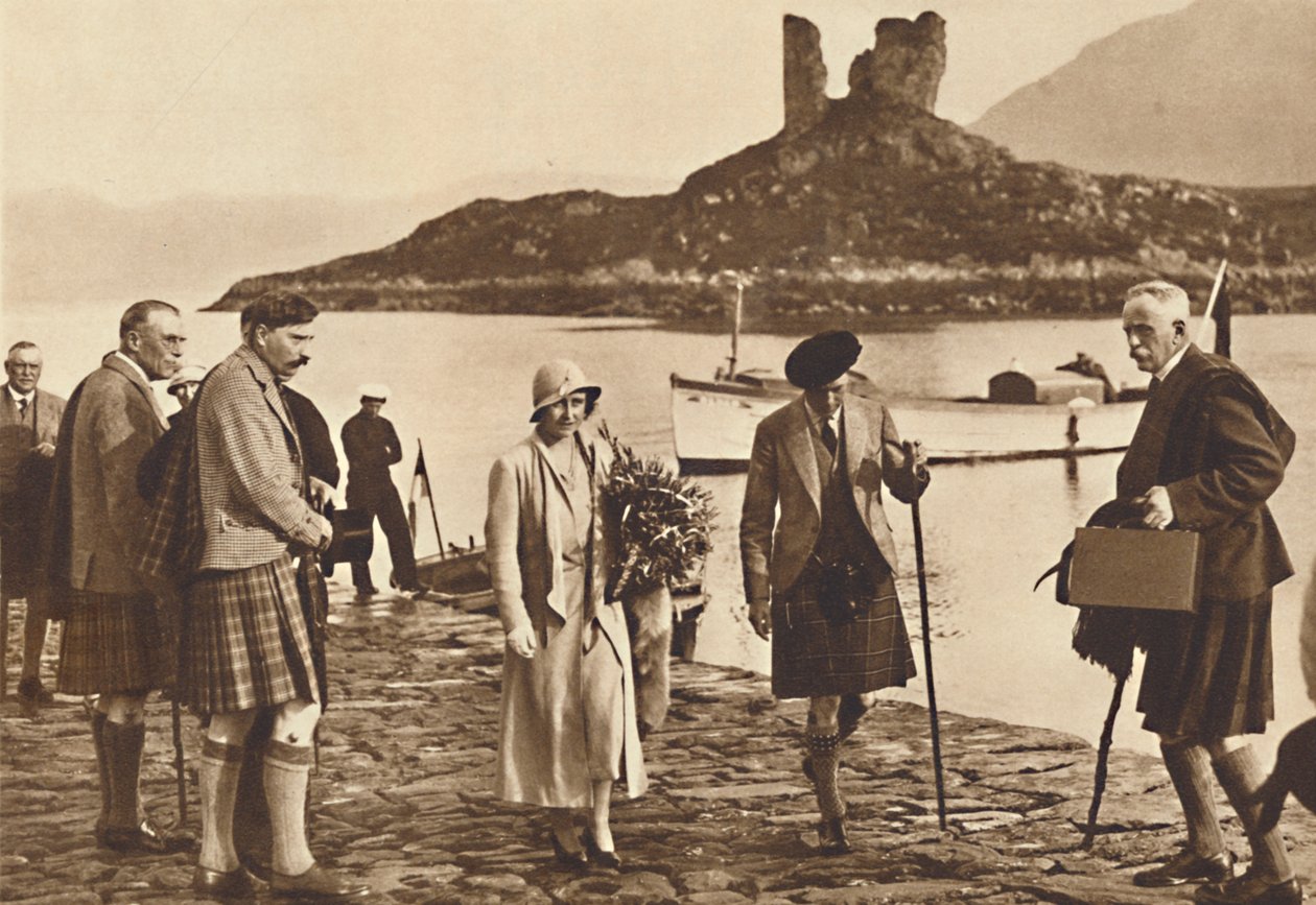 A tengeren át Skye-ba – leszállás Skye-ban a Golden Hind jachtról, 1933 1937 alkotó: Unbekannt